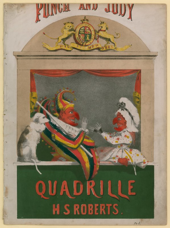 Punch és Judy Quadrille, H S Roberts alkotó: English School