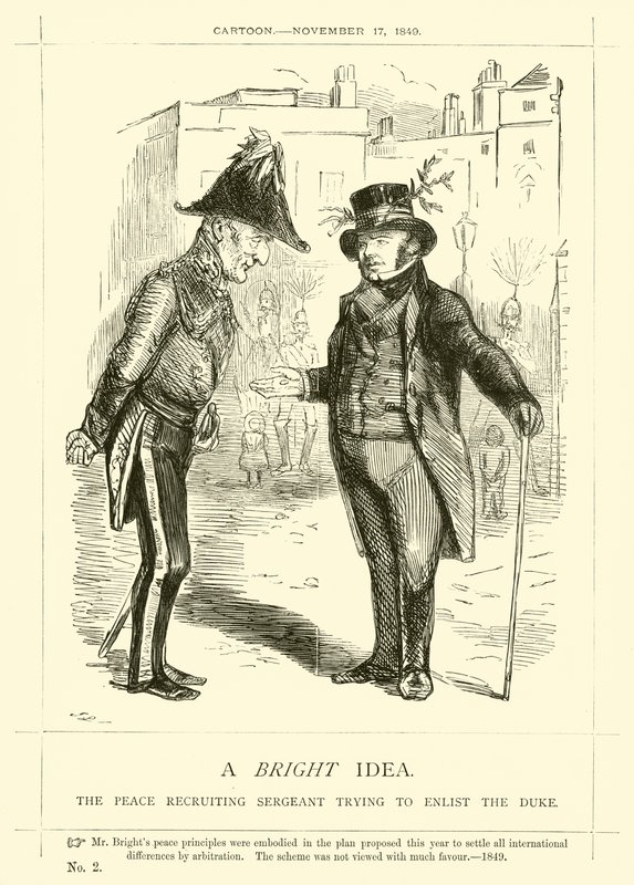 Punch karikatúra John Brightról: John John John: Egy ragyogó ötlet alkotó: English School