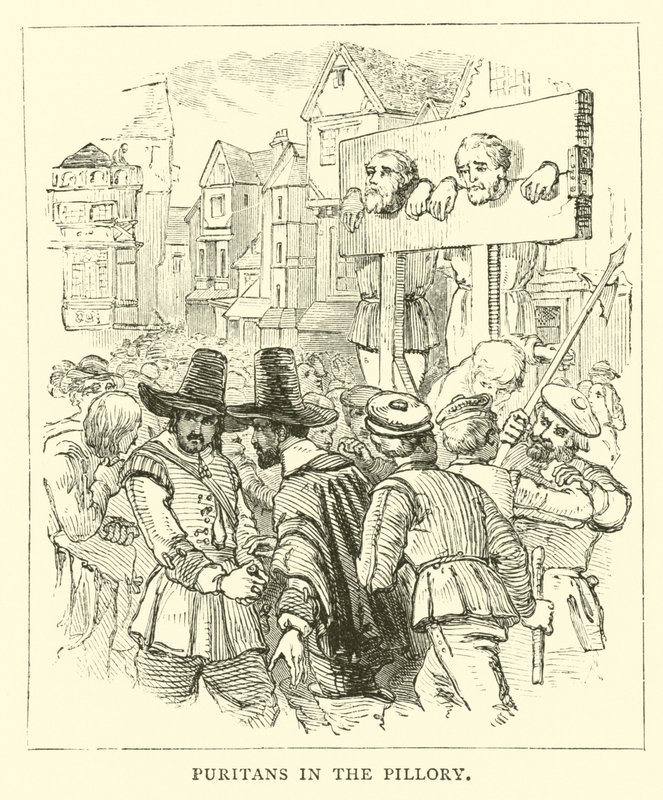 Puritánok a pellengérben alkotó: English School