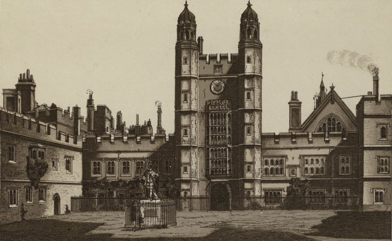 Quadrangle, Eton College (litho) alkotó: English School