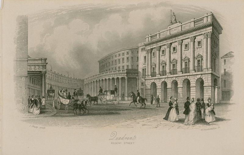 Quadrant, Regent Street, London alkotó: English School