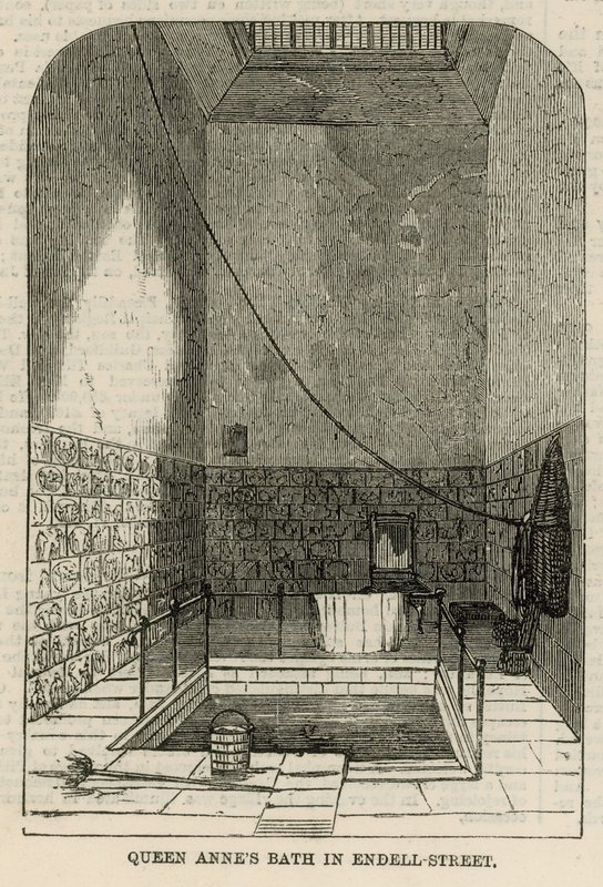 Queen Annes fürdő alkotó: English School