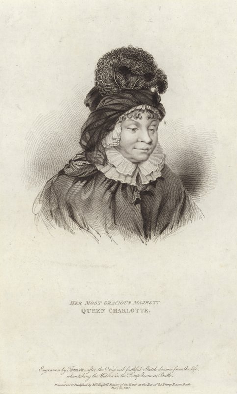 Charlotte királynő, III. György hitvese alkotó: English School