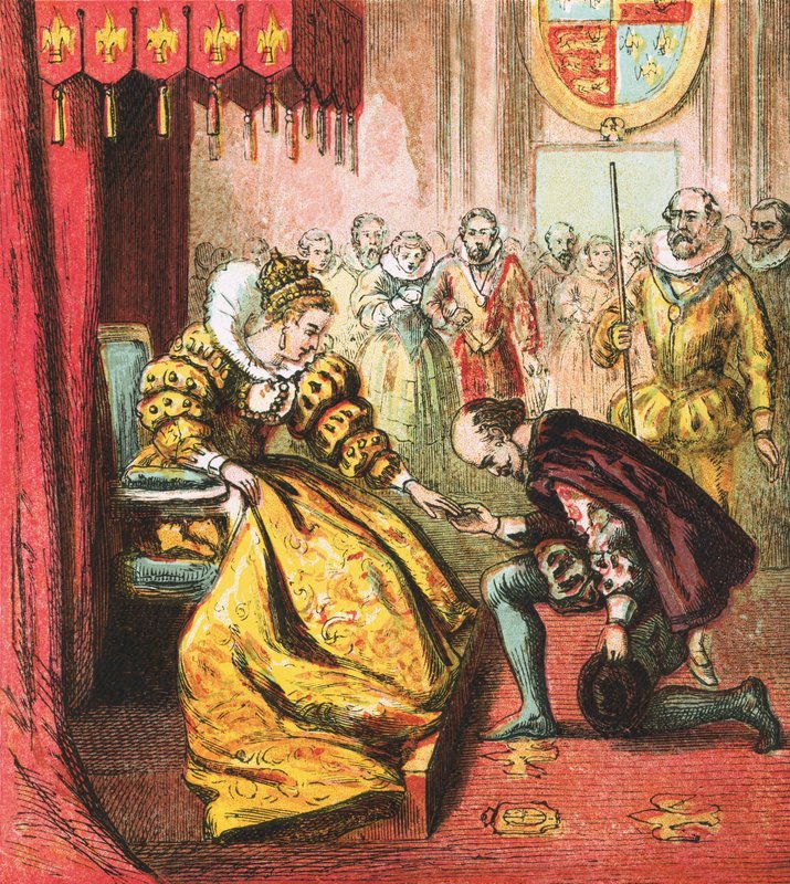 Erzsébet királynő és Shakespeare alkotó: English School