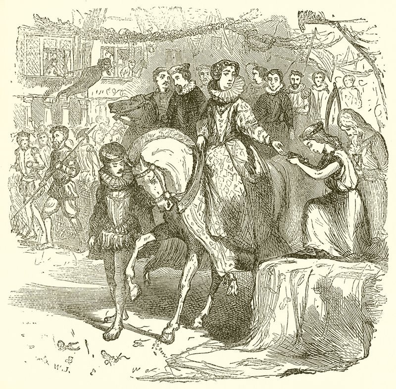 Erzsébet királynő átvette a Bibliát alkotó: English School