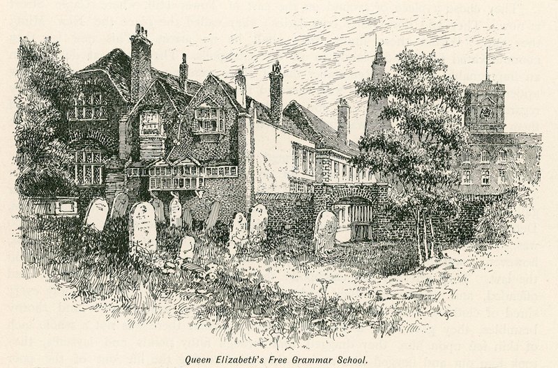 Queen Elizabeths Ingyenes Gimnázium, St Saviours, Southwark alkotó: English School
