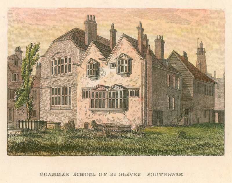 Queen Elizabeths Ingyenes Gimnázium, St Saviours, Southwark alkotó: English School
