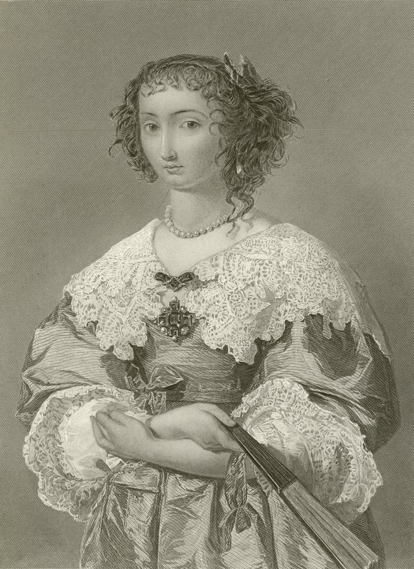 Henrietta Mária királynő, I. Károly király királynője alkotó: English School