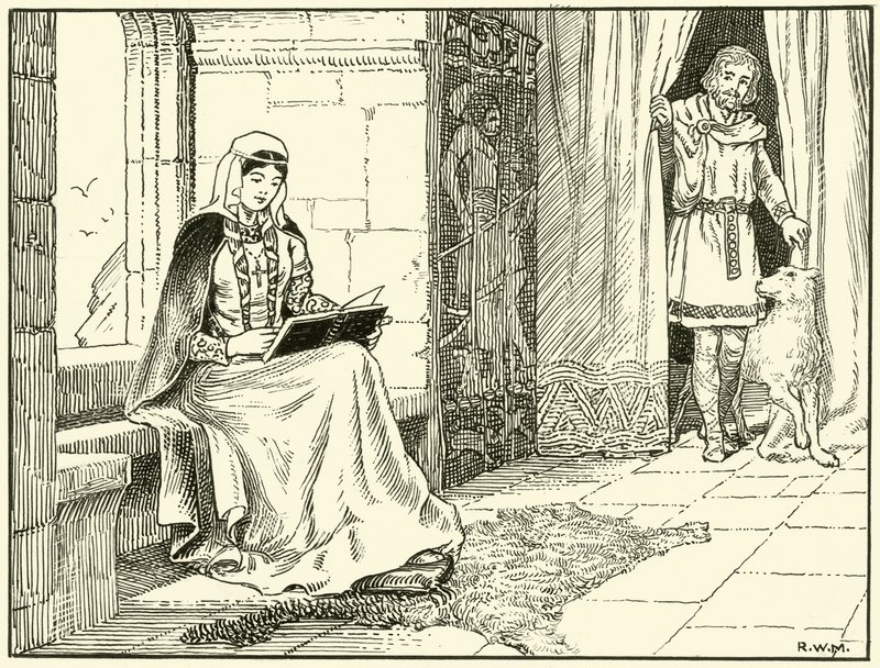 Margit királynő (tinta papíron) alkotó: English School