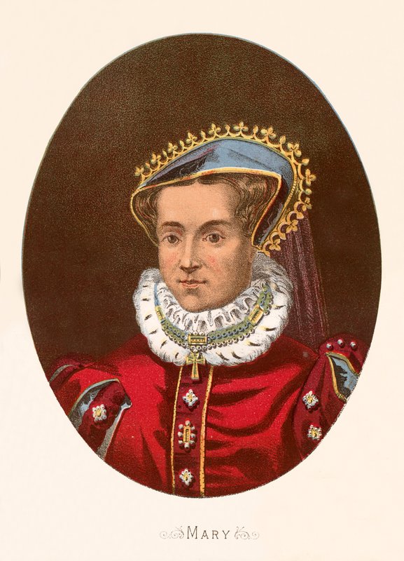 Mária királynő alkotó: English School