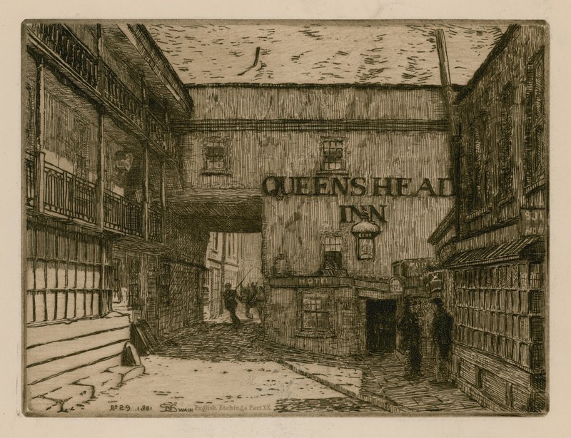 Queens Head, Southwark alkotó: English School