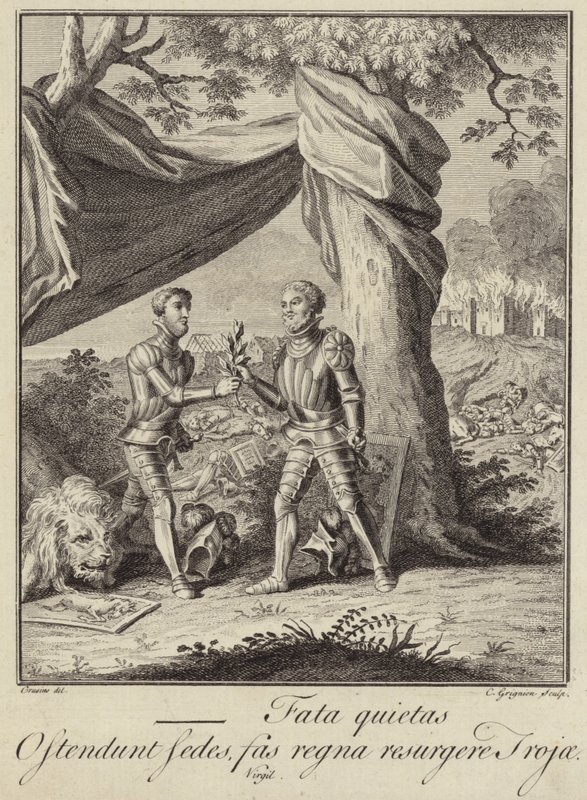 Az Aeneis idézete alkotó: English School