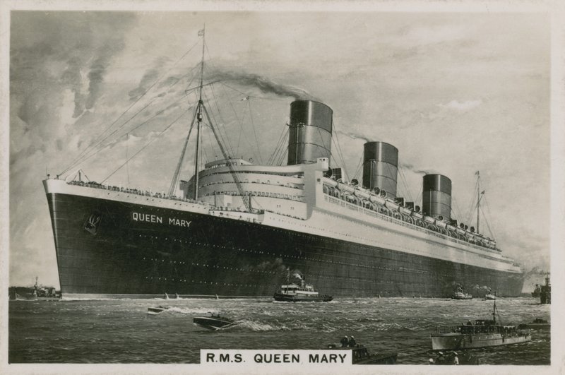 RMS Queen Mary, Cunard óceánjáró alkotó: English School
