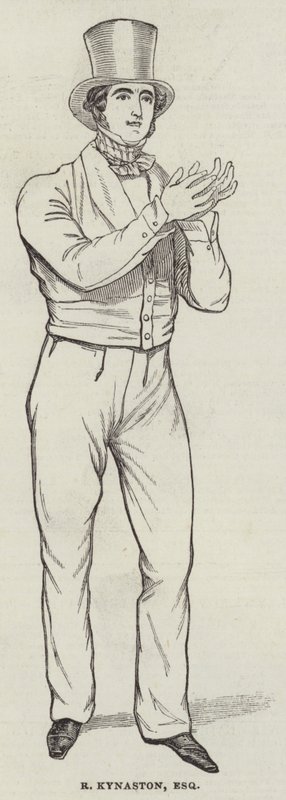 R Kynaston, Esquire (metszet) alkotó: English School