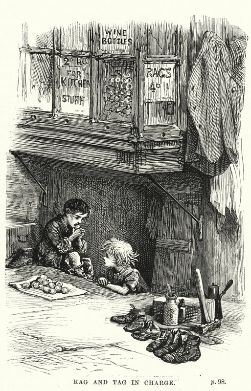 Rongy és címke felelős (metszet) alkotó: English School