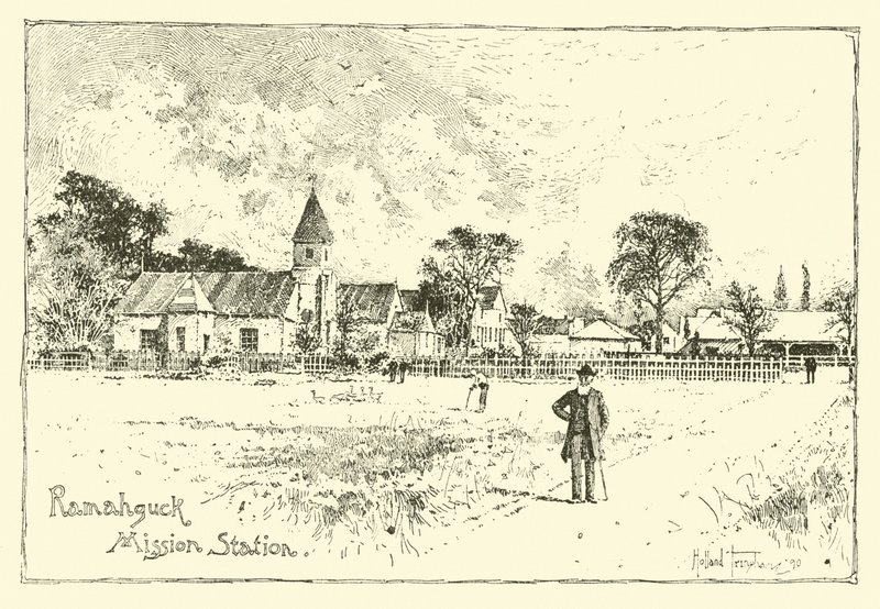 Ramahyuck Mission Station alkotó: English School