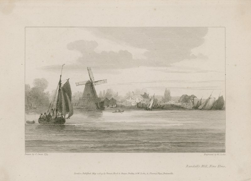 Randalls malom, Nine Elms alkotó: English School