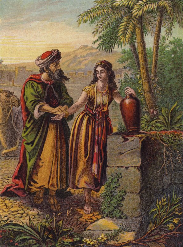 Rebeka a kútnál alkotó: English School