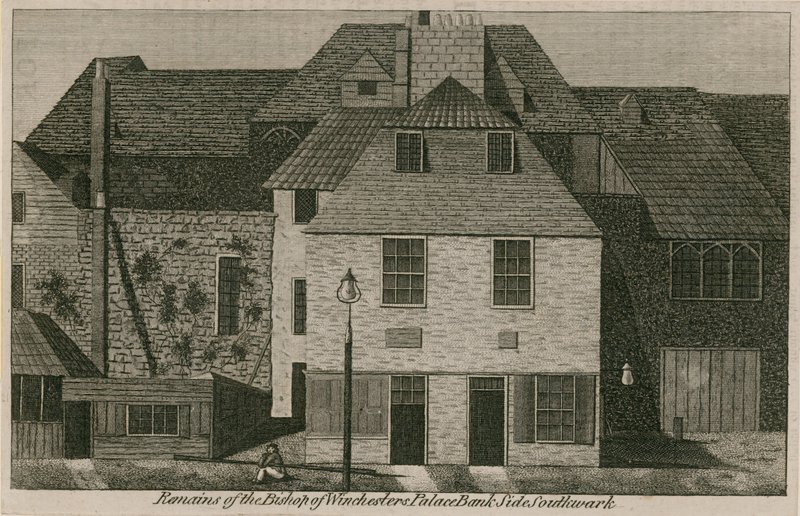 A winchesteri palota püspökének maradványai alkotó: English School