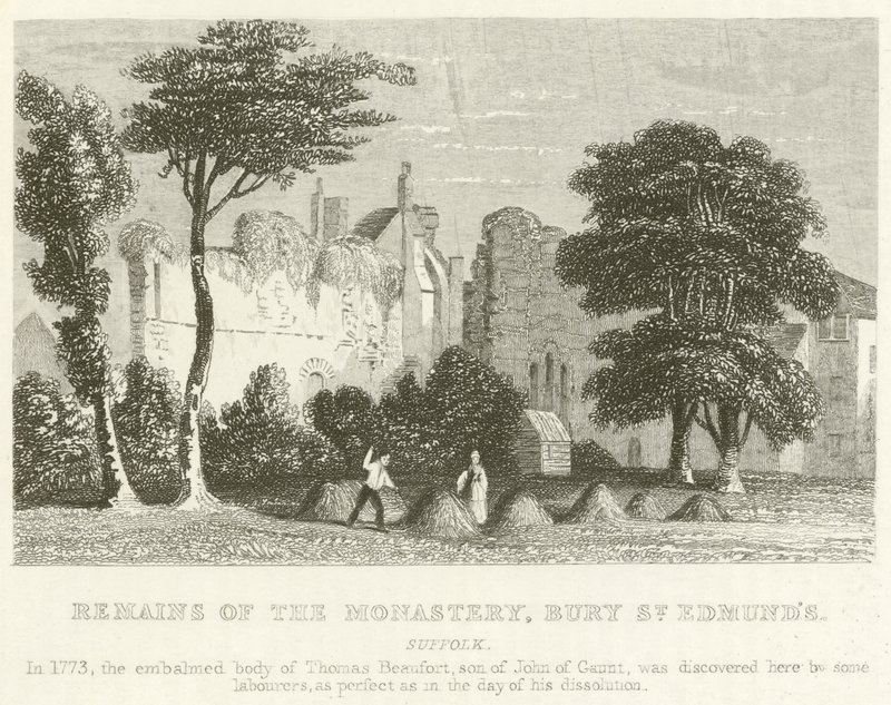 A kolostor maradványai, Bury St Edmund