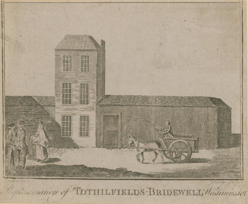 Tothill Fields Bridewell képviselete alkotó: English School