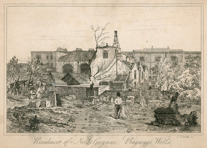 Nell Gwynne lakóhelye, Bagnigge Wells, London alkotó: English School