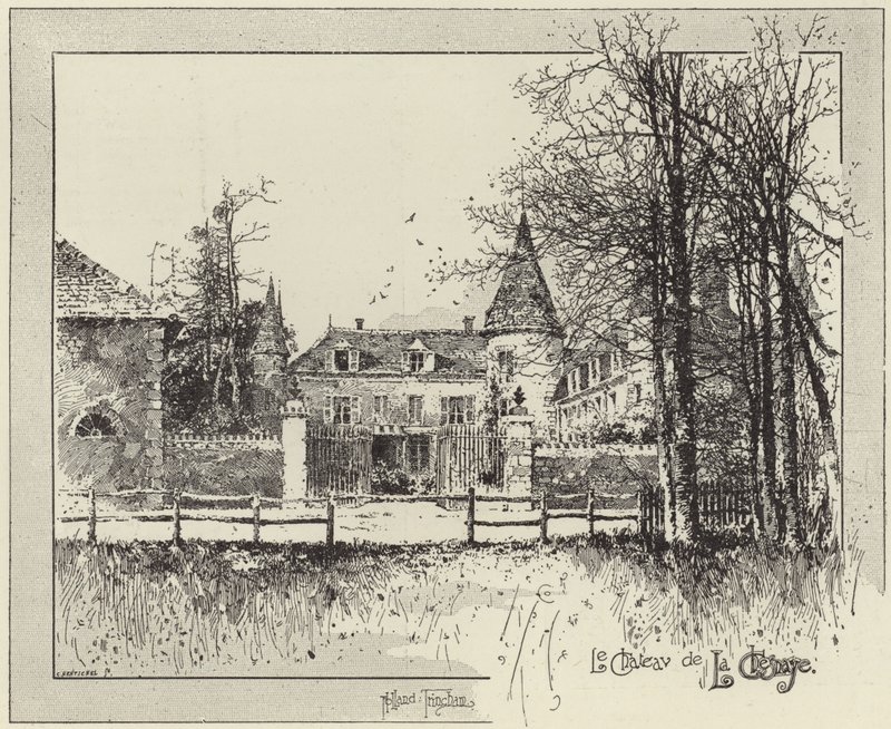 Néhai M. Ferdinand de Lesseps lakhelye alkotó: English School