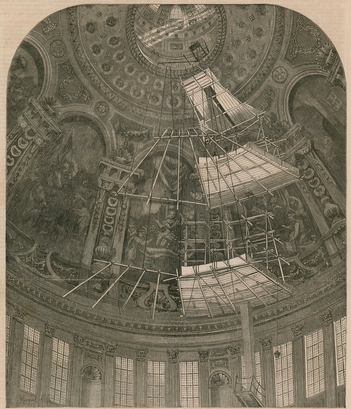 A Szent Pál-székesegyház festményeinek restaurálása alkotó: English School