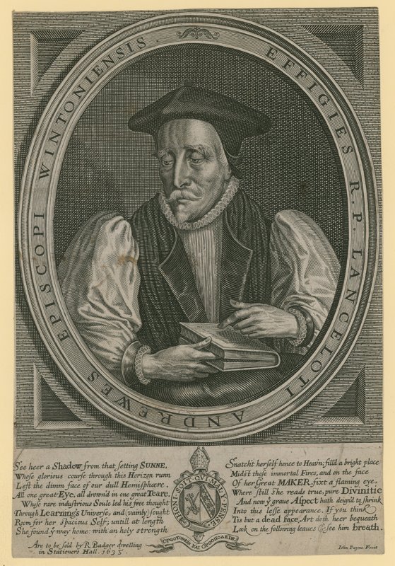 Lancelot Andrews tiszteletes atya, Winchester püspöke alkotó: English School