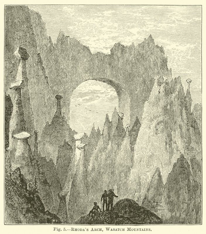 Rhodas Arch, Wasatch-hegység alkotó: English School