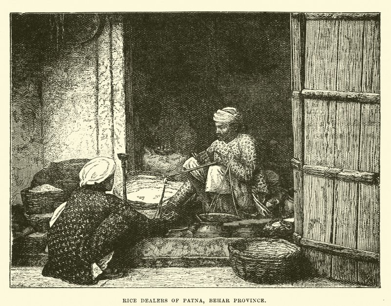 Patna rizskereskedői, Bihar tartomány alkotó: English School