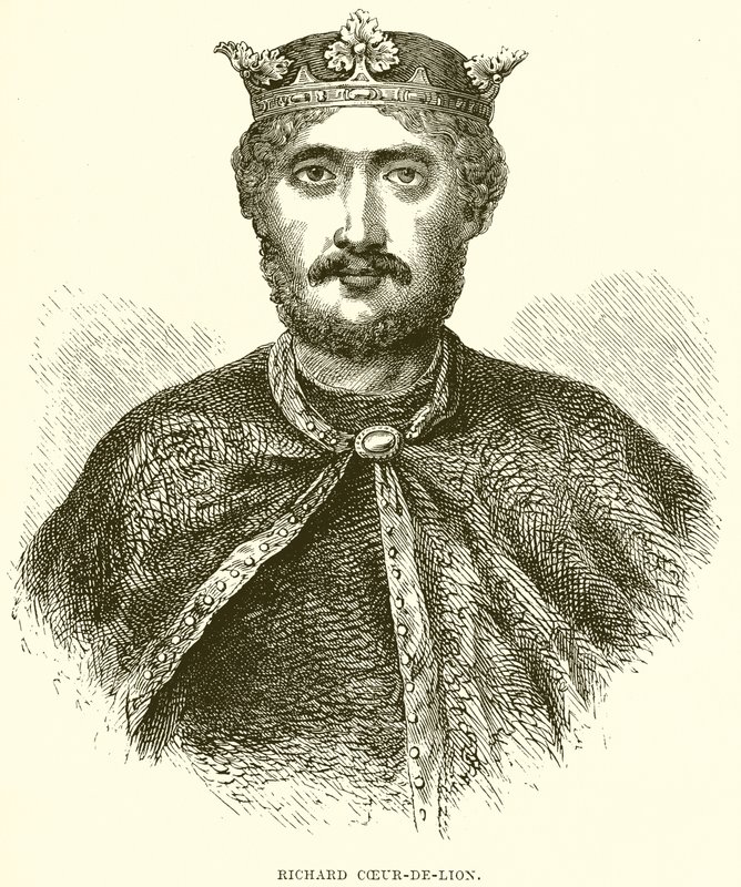 Richard Lion szíve alkotó: English School