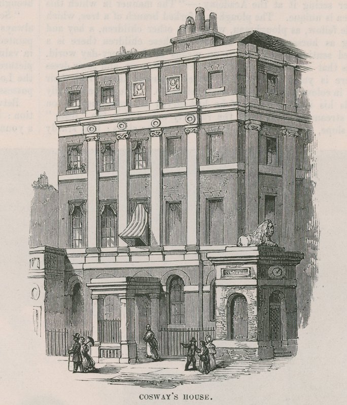 Richard Cosways ház, Stratford Place, Oxford Street, London alkotó: English School