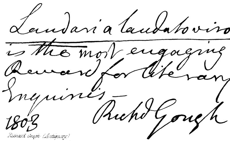 Richard Gough, (Antikvárium) alkotó: English School