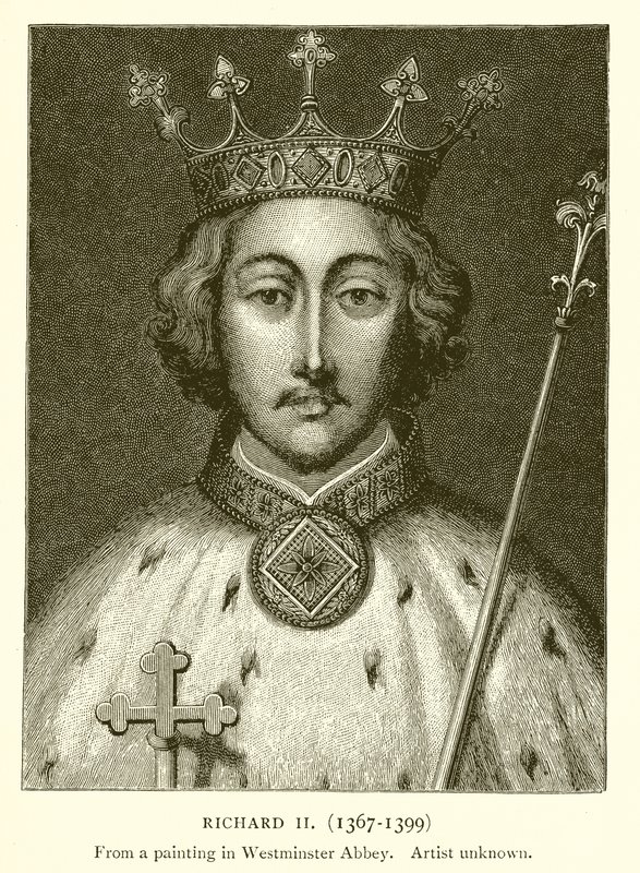 II. Richárd (1367-1399) alkotó: English School