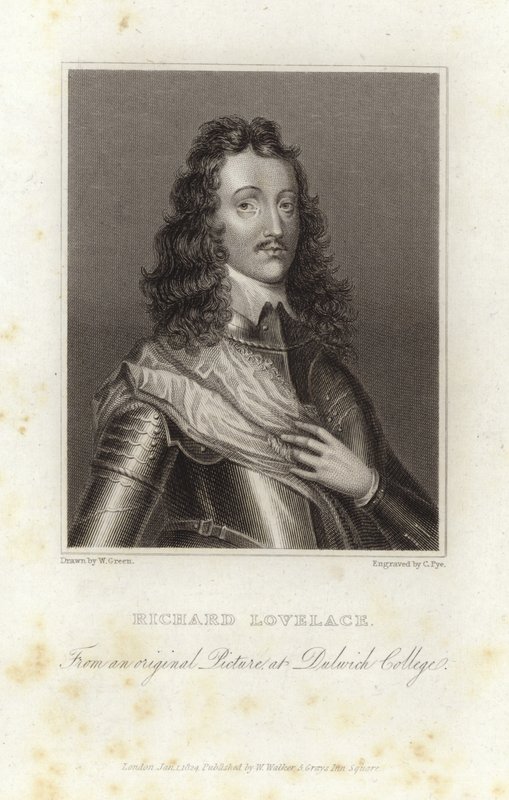 Richard Lovelace alkotó: English School