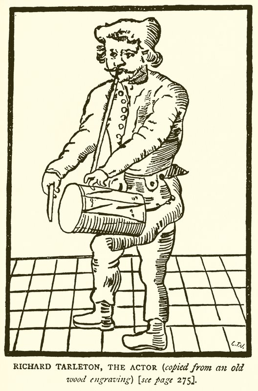 Richard Tarleton, a színész alkotó: English School