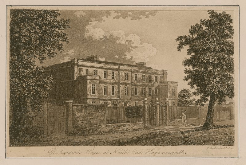 Richardsons háza North Endben, Hammersmith alkotó: English School