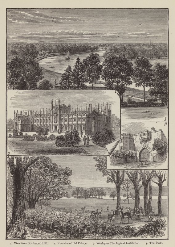 Richmond (metszet) alkotó: English School
