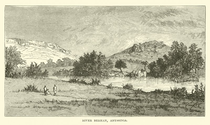 Berhan folyó, Abesszínia alkotó: English School