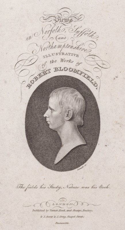 Robert Bloomfield angol költő (metszet) alkotó: English School
