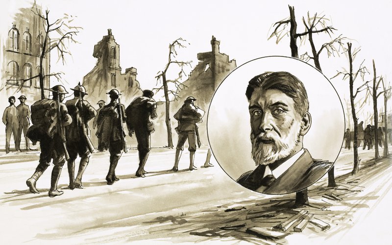 Robert Bridges, a költő díjazottja alkotó: English School