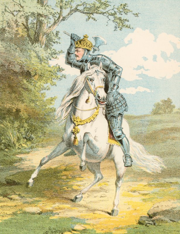 Robert Bruce Bannockburnben alkotó: English School