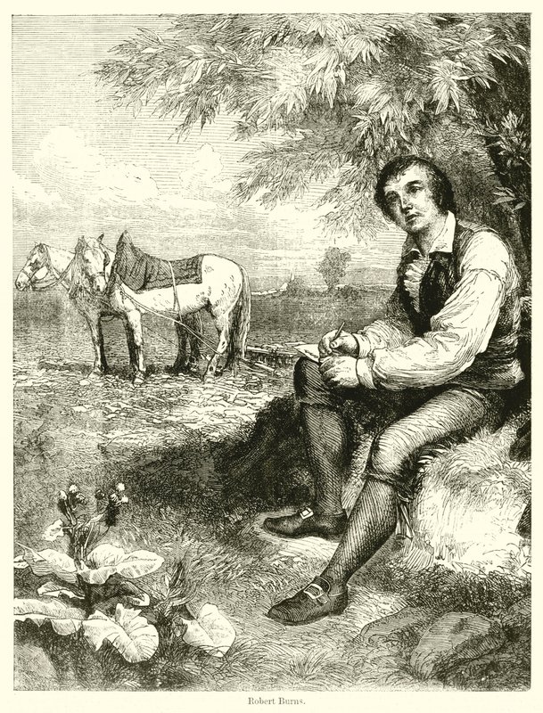 Robert Burns (metszet) alkotó: English School