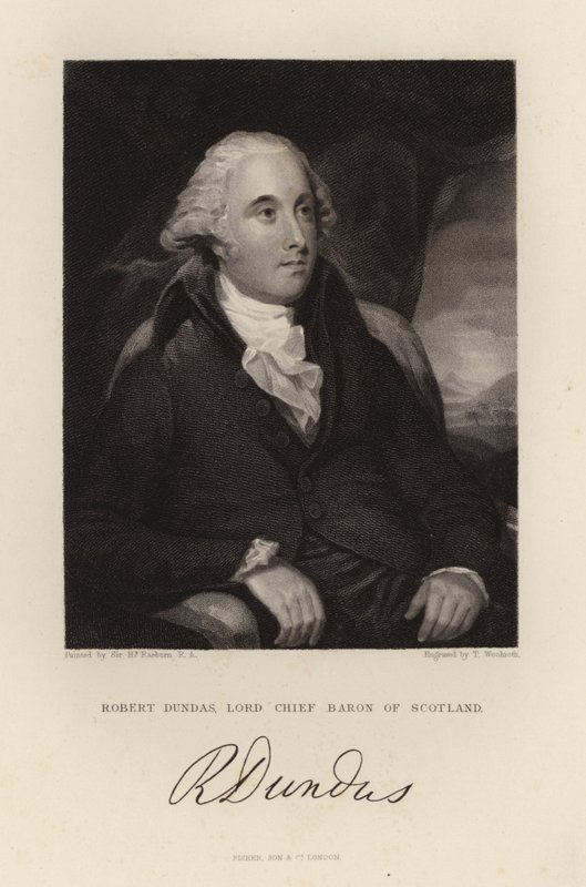Robert Dundas Lord, Skócia főbárója alkotó: English School