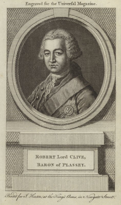 Robert Lord Clive, Plassey bárója alkotó: English School
