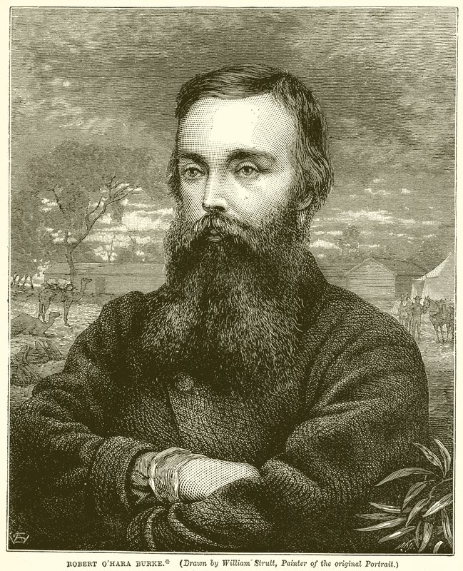 Robert OHara Burke alkotó: English School