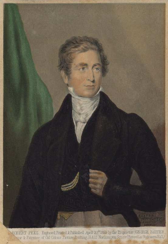 Robert Peel angol konzervatív politikus és miniszterelnök alkotó: English School