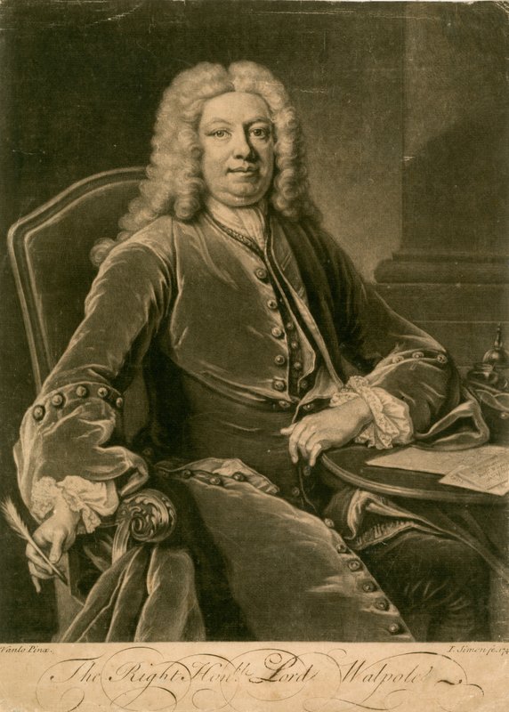 Robert Walpole alkotó: English School