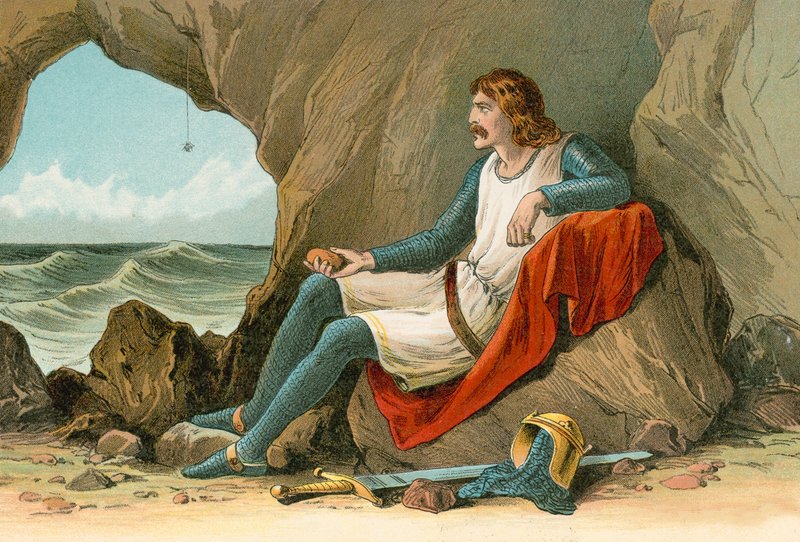 Robert, Bruce és a pók alkotó: English School